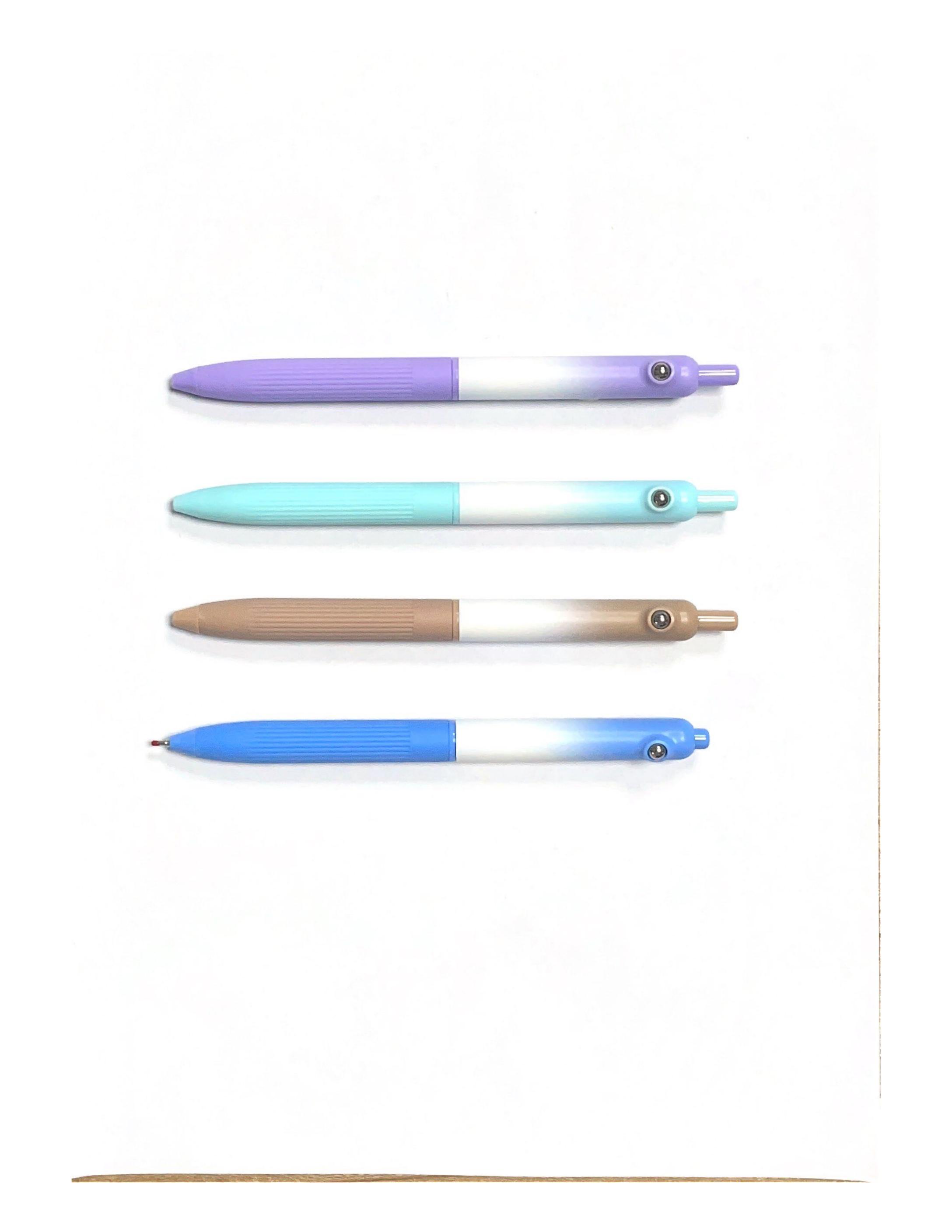 retractable pen with massage ball